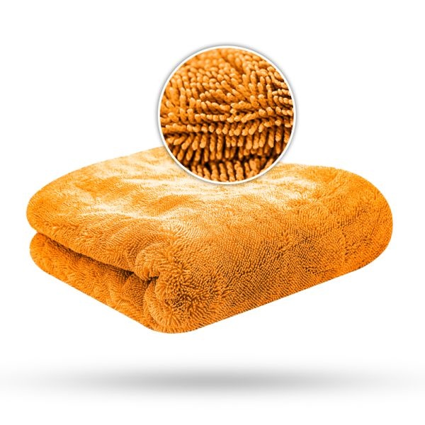 Black Hole XL Premium Drying Towel, 1300GSM, 80x50cm, Colored Edition, Orange