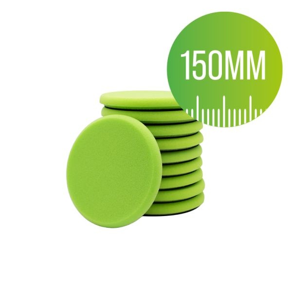 10er Slim Pad Set 150 mm grün