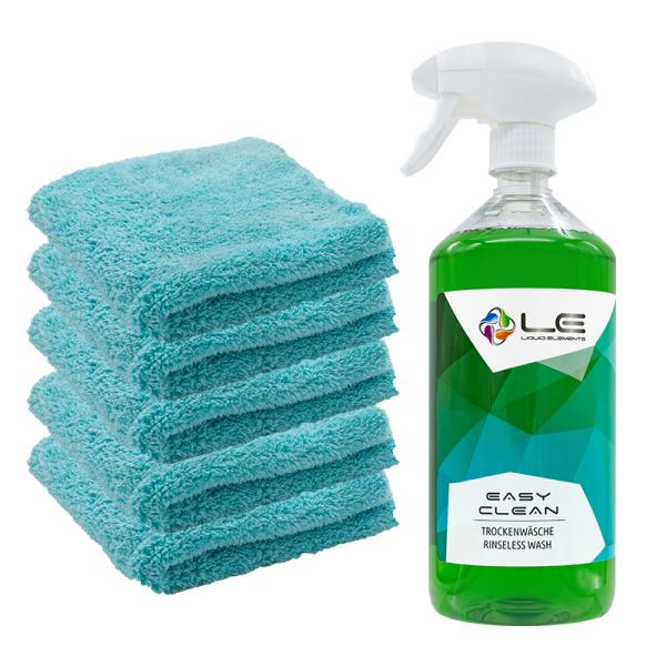 Dry Wash Waterless Cleaning Set