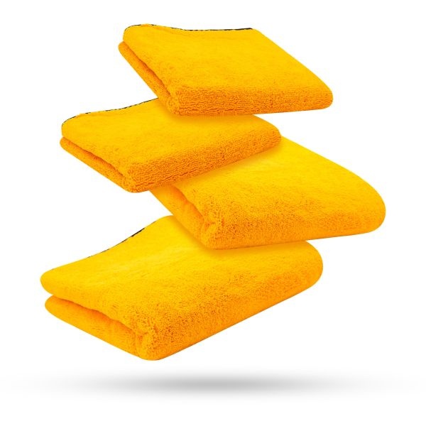 Dry Towel Set - Orange Baby