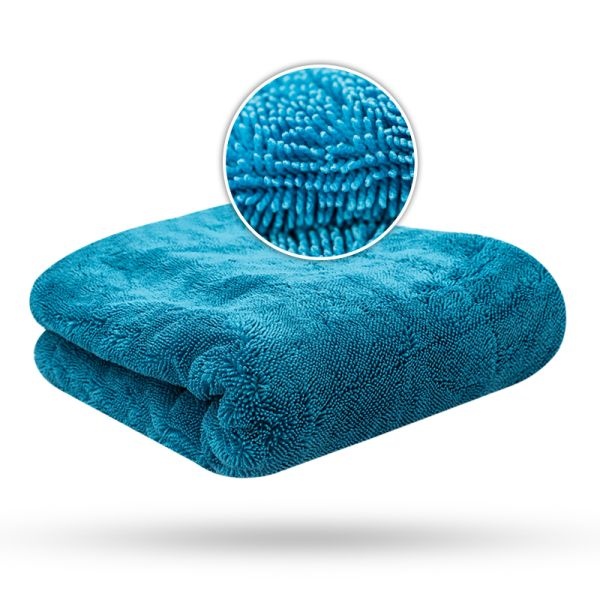 Black Hole XL Premium Drying Towel, 1300GSM, 80x50cm, Colored Edition, Blue